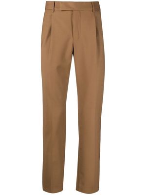 PT TORINO straight-leg trousers - Brown