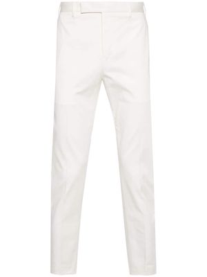 PT Torino tailored cropped trousers - White