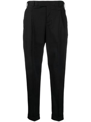 PT Torino tailored tapered trousers - Black