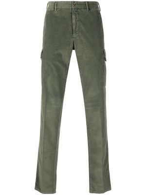 PT TORINO tapered-leg cargo trousers - Green
