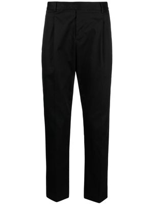 PT Torino tapered-leg chino trousers - Black