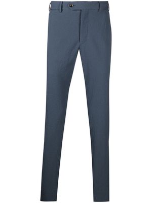 PT Torino tapered-leg chino trousers - Blue