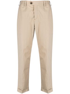 PT Torino tapered-leg chino trousers - Neutrals