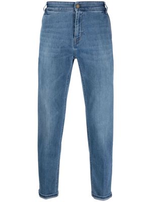 PT Torino tapered-leg cropped jeans - Blue