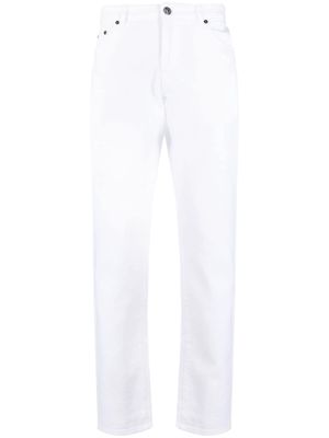 PT Torino tapered-leg jeans - White