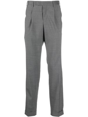 PT TORINO tapered-leg tailored trousers - Grey