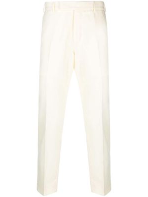 PT Torino tapered-leg tailored trousers - White