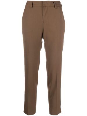 PT Torino tapered tailored trousers - Brown