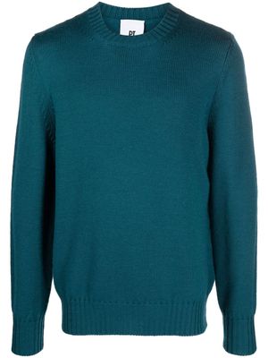 PT Torino virgin-wool fine-knit jumper - Blue