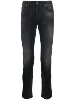 PT Torino washed skinny jeans - Black
