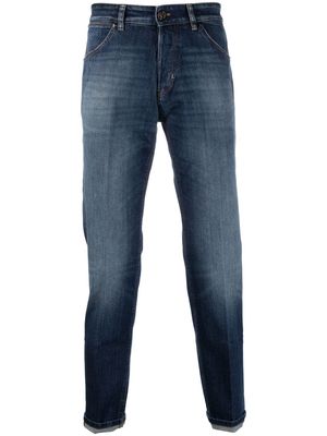 PT TORINO washed tapered jeans - Blue