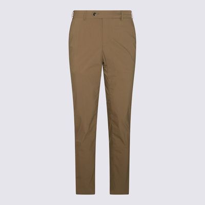 PT01 Brown Green Cotton Pants