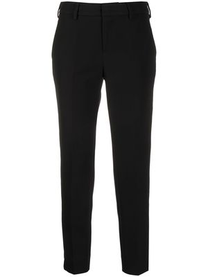 Pt01 cropped slim-fit trousers - Black