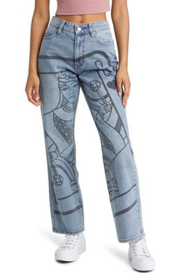 PTCL Queen of Hearts Straight Leg Jeans in Indigo