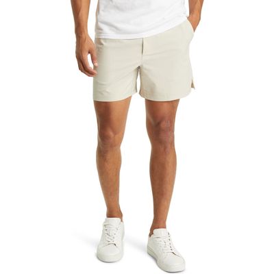 Public Rec Flex 5-Inch Golf Shorts in Sand 