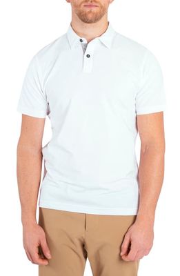 Public Rec Go-To Athletic Fit Performance Polo in White