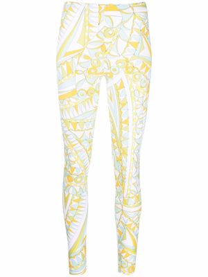 PUCCI abstract-print leggings - White