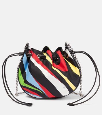 Pucci Abstract-print pouch shoulder bag