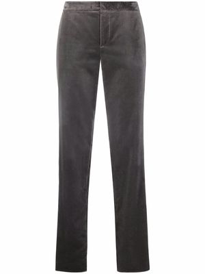 PUCCI concealed fastening straight-leg trousers - Grey