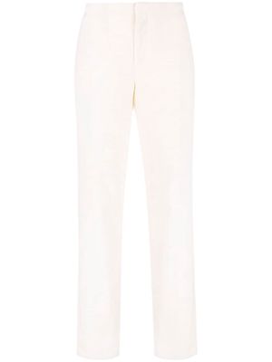 PUCCI concealed fastening straight-leg trousers - Neutrals