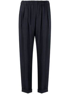 PUCCI cropped tapered trousers - Black