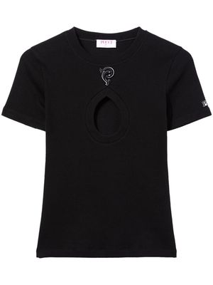 PUCCI cut-out T-shirt - Black