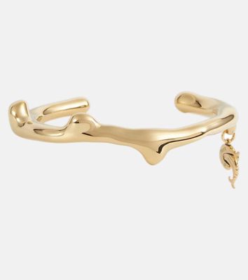 Pucci Gold-plated pendant cuff bracelet