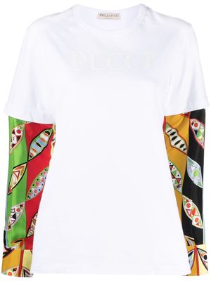 PUCCI graphic long-sleeve T-shirt - White