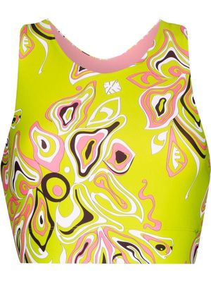 PUCCI graphic-print tank top - Green