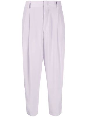 PUCCI high-waisted cropped trousers - Neutrals