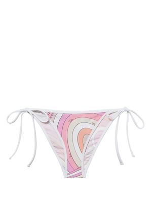 PUCCI Iride-print bikini briefs - Pink