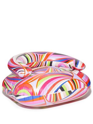 PUCCI Iride-print inflatable chair - Pink