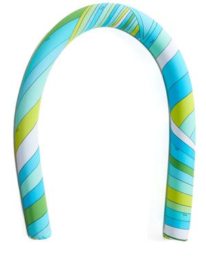 PUCCI Iride-print pool float - Blue