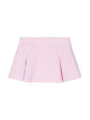 PUCCI Junior A-line pleated skirt - Pink