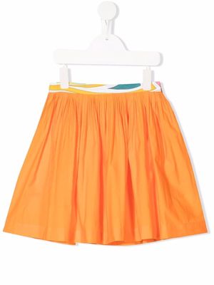 PUCCI Junior shift mini skirt - Orange