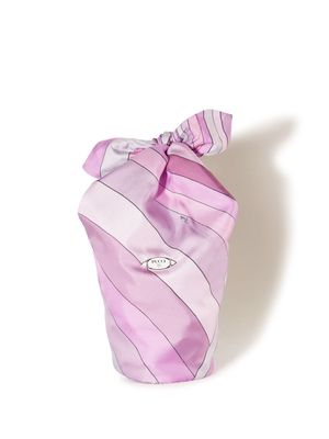 PUCCI Lido small silk pouch bag - Pink