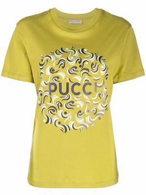 PUCCI logo-print T-shirt - Green