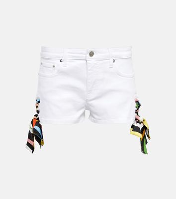 Pucci Low-rise cotton shorts