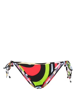 PUCCI Marmo-print bikini bottoms - Pink