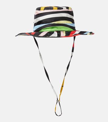 Pucci Marmo-print silk twill bucket hat