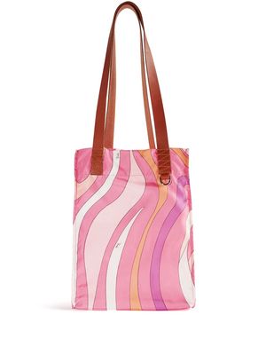 PUCCI Marmo-print tote bag - Pink
