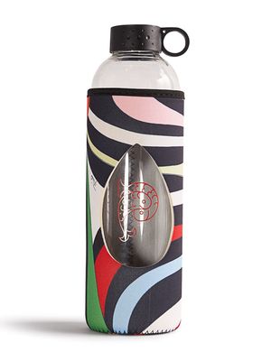 PUCCI Marmo-print water bottle - Black