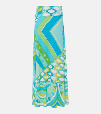 Pucci Printed maxi skirt