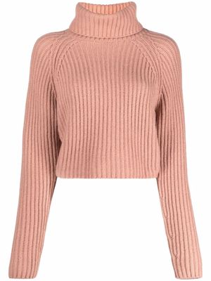 PUCCI roll-neck cashmere jumper - Pink
