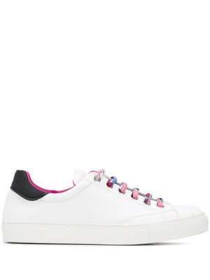 PUCCI scarf lace-up sneakers - White
