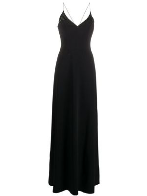 PUCCI sequin detail slip dress - Black