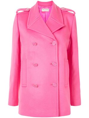 PUCCI short double-breasted coat - Pink