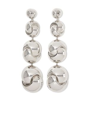 PUCCI sphere design clip-on earrings - Silver