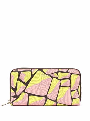 PUCCI Tartuca-print wallet - Pink