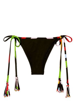 PUCCI tie-fastening bikini bottoms - Black